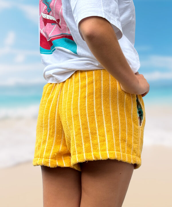Med SS Yellow Pin Stripe Med SS Yellow Pin Stripe