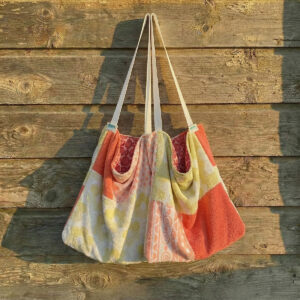 Shoreline Sling - Yellows & Coral with a splash of pink