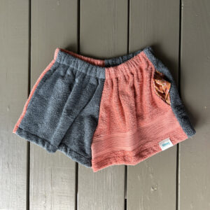 Shore Shorts Girls Block Cols Guava/Slate (Med)
